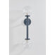 Sia 2 Light 6.5 inch Slate Blue Wall Sconce Wall Light